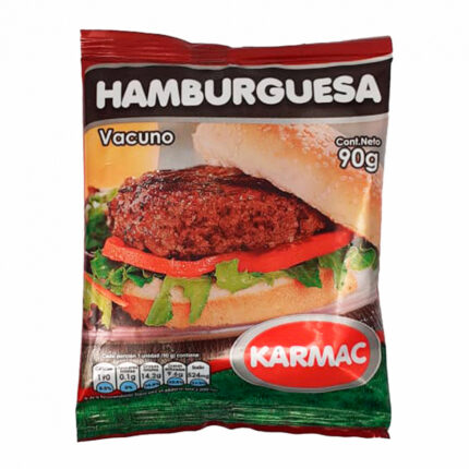 Hamburguesa de carne vacuno (90 g / 3.18 oz)